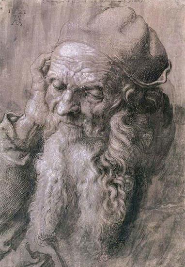 Albrecht Durer Study of a Man Aged oil painting picture